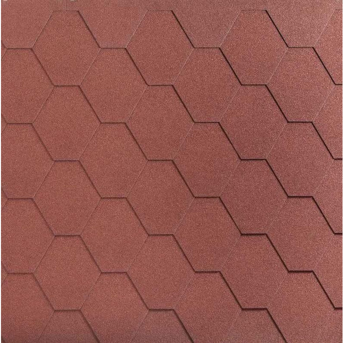 Гибкая черепица Katepal KL Красный